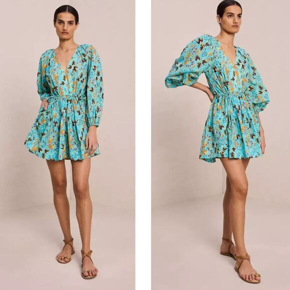 A.L.C. Dresses & Skirts - A.L.C Sally Cotton Mini Dress 12 Green NEW
